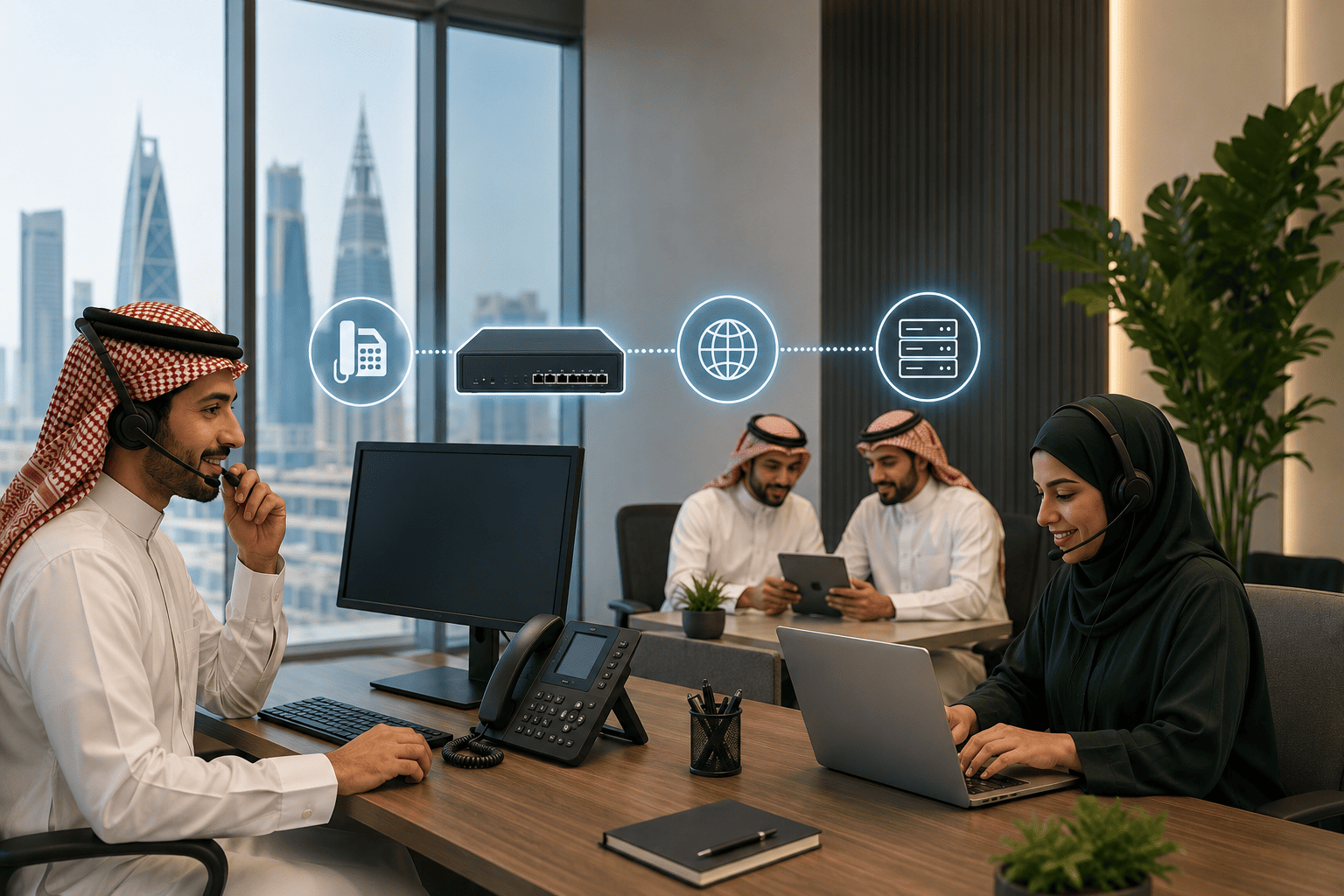 Services voice gateway & sip integration