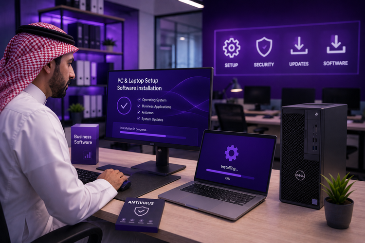 Services pc & laptop setup + software installation